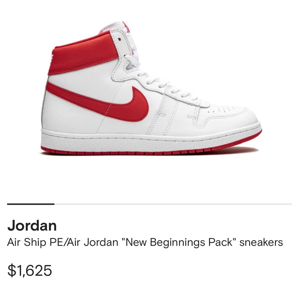 8.5 Air Jordan Air Ship PE “New Beginnings Pack" sneakers - Picture 7 of 7